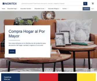 Noritex.com(Venta de Productos de Decoración) Screenshot