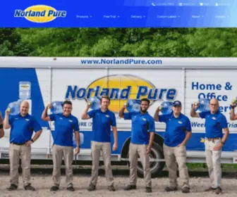 Norlandpure.com(Office and Home Water Delivery) Screenshot