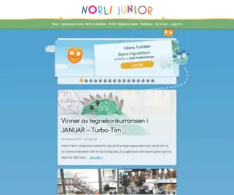 Norlijunior.no(Norli Junior) Screenshot
