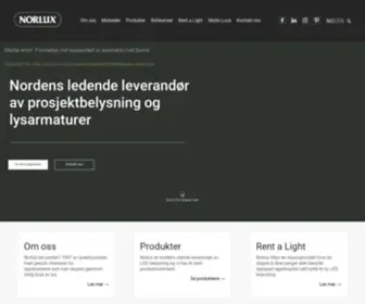 Norlux.com(Norlux AS) Screenshot