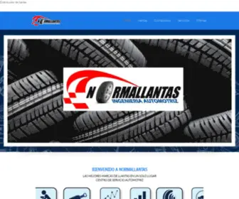 Norma-LLantas.com.mx(Llantas y Servicios Automotrices) Screenshot