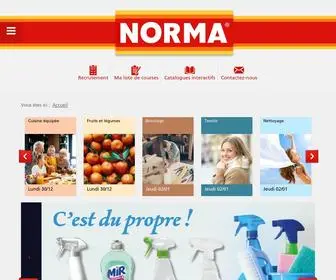 Norma.fr(Discount alimentaire) Screenshot