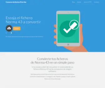 Norma43.net(Conversor Norma 43 Online) Screenshot