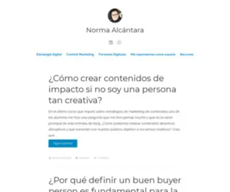 Normaalcantara.com(Alcántara) Screenshot