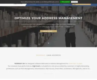 Normad1.com(Address Management Software Company) Screenshot