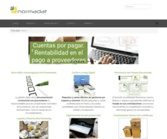 Normadat.es(▷ Gestion de Archivo y Seguridad de la Información) Screenshot