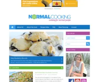 Normalcooking.com(Normal Cooking) Screenshot