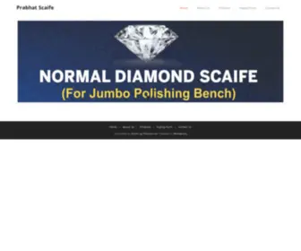 Normaldiamondscaife.com(Prabhat Scaife) Screenshot