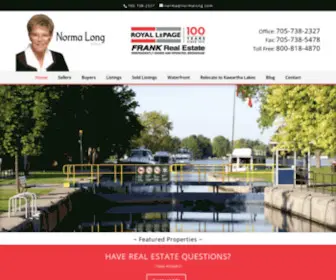 Normalong.com(Bobcaygeon Real Estate) Screenshot