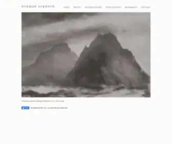 Normanackroyd.com(Norman Ackroyd) Screenshot