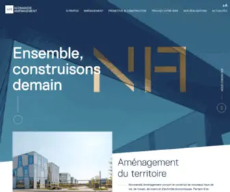 Normandie-Amenagement.com(Normandie Aménagement) Screenshot