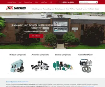 Normanequipment.com(Norman Equipment Company) Screenshot