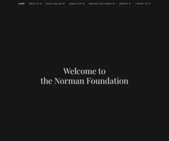 Normanfdn.org(Normanfdn) Screenshot