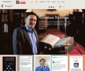 Normanfenton.com(Norman Fenton) Screenshot