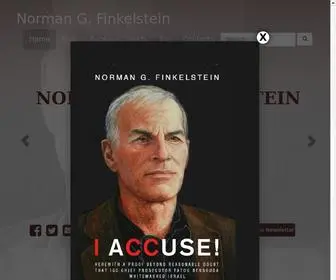Normanfinkelstein.com(Norman G) Screenshot