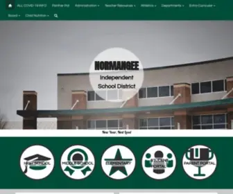 Normangeeisd.org(Normangee Independent School District) Screenshot