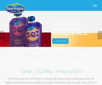 Normansdairy.com(Norman's Dairy) Screenshot