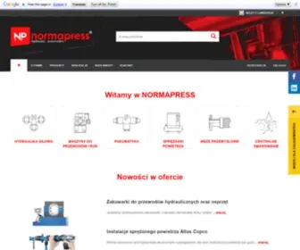 Normapress.pl(Strona główna) Screenshot