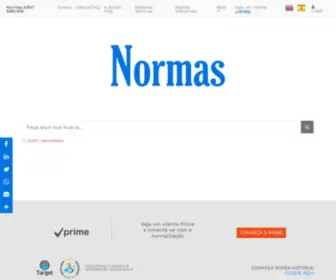Normas.com.br(Biblioteca T) Screenshot