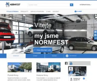 Normfest.cz(Zásobování servisní chemie) Screenshot
