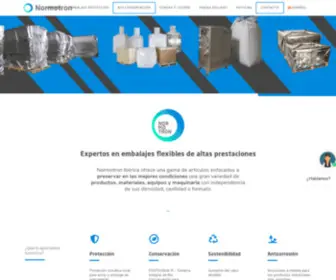 Normotron.com(Embalajes flexibles) Screenshot