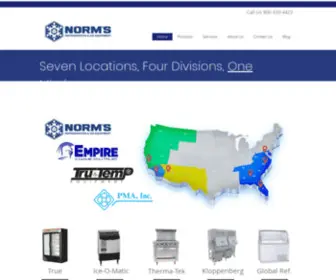 Normsrefrigeration.com(Norm's Refrigeration) Screenshot