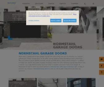 Normstahl.ro(Automatic Normstahl garage doors for you and your business) Screenshot