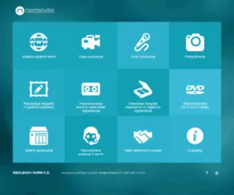 Normstudio.si(Multimedijska produkcija) Screenshot