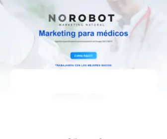 Norobot.com.mx(Agencia especializada en posicionamiento en Google (SEO/SEM)) Screenshot