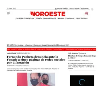 Noroeste.com.mx(Periódico) Screenshot