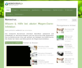 Norovirus24.de(Norovirus) Screenshot