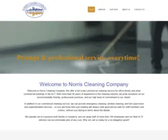 Norriscleaning.com.au(Commercial Cleaning) Screenshot