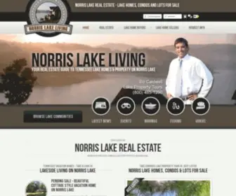 Norrislakeliving.com(View Norris Lake Real Estate for Sale) Screenshot