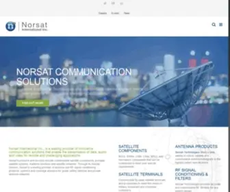 Norsat.com(Norsat International Inc) Screenshot