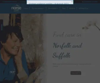 Norsecare.co.uk(Home) Screenshot