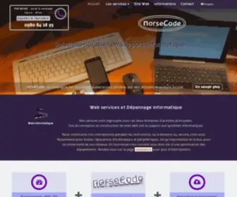 Norsecode.fr(Dépannage informatique) Screenshot