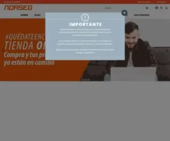 Norseg.cl(Calzado de seguridad) Screenshot