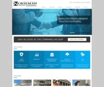 Norseman.com(Norseman Defense Technologies) Screenshot
