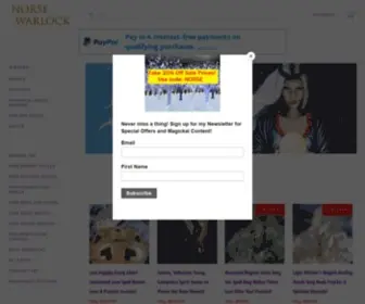 Norsewarlock.com(The Norse Warlock) Screenshot