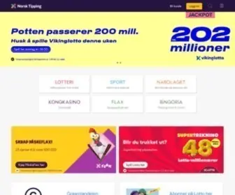 Norsk-Tipping.no(Norsk Tipping) Screenshot