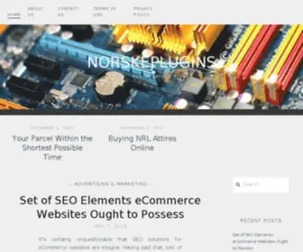 Norskeplugins.com(Reach Further) Screenshot
