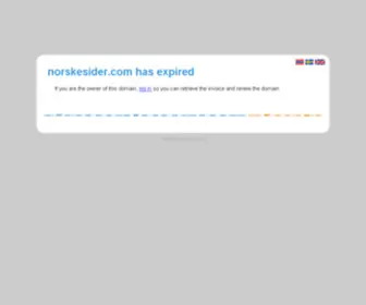 Norskesider.com(The Leading Norske Sider Site on the Net) Screenshot