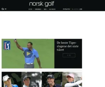 Norskgolf.no(Norsk golf) Screenshot