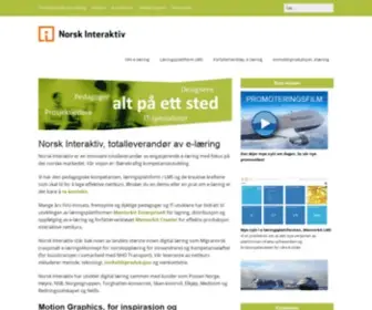 Norskinteraktiv.no(Elæring) Screenshot