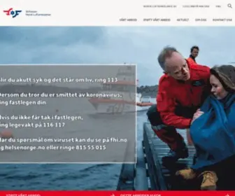 Norskluftambulanse.no(Norsk Luftambulanse) Screenshot