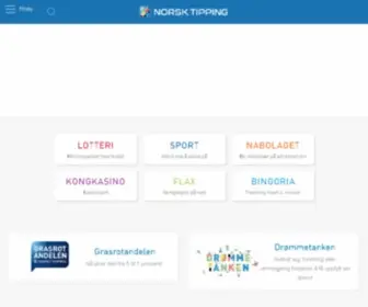 Norsktipping.no(Norsk Tipping) Screenshot