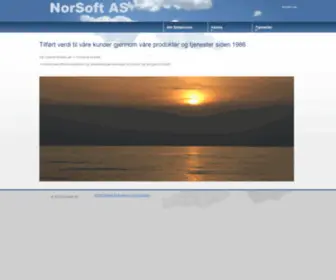Norsoft.no(NorSoft AS) Screenshot