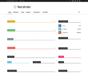 Norstrats.com(News) Screenshot