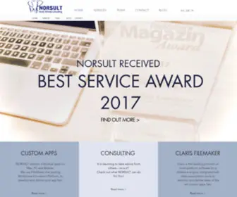 Norsult.com(Filemaker Designer) Screenshot