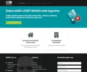 Nort.hr(Web dućan) Screenshot